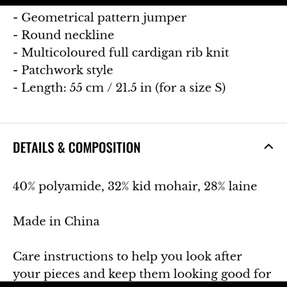 Sézane Mohair Geometric Sweater - Picture 5 of 5